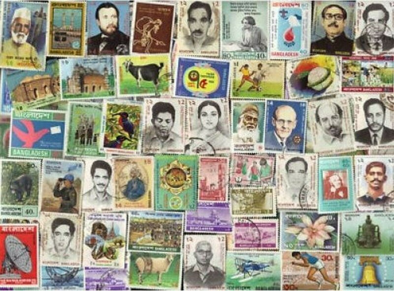 100 ALL DIFFERENT BANGLADESH STAMPS Pics & Comms