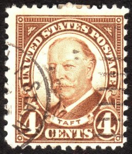 1930, US 4c, Taft, Used, Sc 685