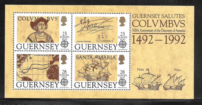 Guernsey #257 MNH Souvenir Sheet (12022)