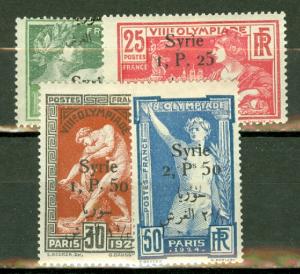 Syria 166-9 mint CV $116