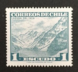 Chile 1967 #329a, Inca Lake, MNH.