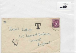 Nigeria 1948 stamps cover Ref 8713