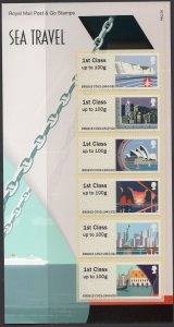 Great Britain 2015 - Sea Travel  - MNH Stamps self adhesives