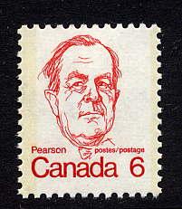Canada #591 mint, Lester B. Pearson