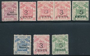 NORTH BORNEO (14-21), F-VF, og - 424245