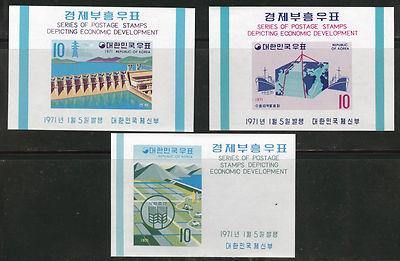 Korea Scott 738-746a 1971 Economic development MNH** (9) ...