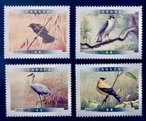 Canada #1770-1773 Birds of Canada (1999). Four stamps. MNH