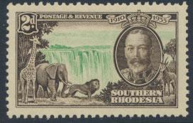 Southern Rhodesia SG 32 Mint never hinged well centered