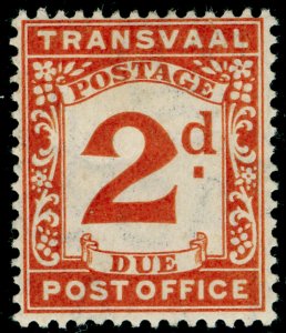 SOUTH AFRICA - Transvaal SG D3, 2d brown-orange, M MINT.