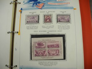 US, Amazing Mint  Stamp Collection in Lindner pages, mounted on White Ace pages