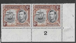 Grenada Sc #139a  1sh  perf  13 1/2 x 12 1/2  NH VF