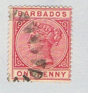 Barbados 61 Used Queen Victoria 1882 (BP77541)