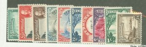 Bermuda #105-108/108A-114 Unused