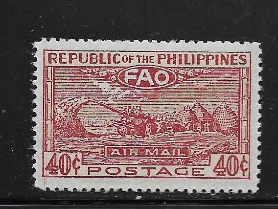 PHILIPPINES, C67, GUM DAMAGE, AIR MAIL