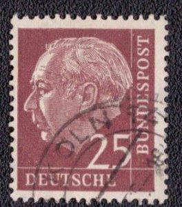 Germany 711 1954 Used