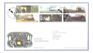 GB FDC 2004  \CLASSIC LOCOMOTIVES\  TALLENTS