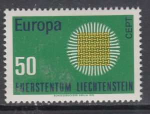 Liechtenstein 470 Europa MNH VF