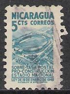 Nicaragua #RA60 Postal Tax Used