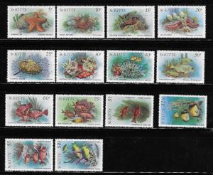 St Kitts 1984 Marine Life Definitive MNH A109