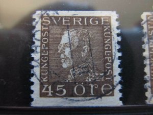 Sweden Sweden Sverige Sweden 1929 Unwmk 45o Perf 10 Fine Green Used A13P3F244-