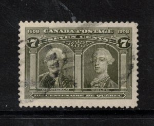 Canada #100 Very Fine+ Used With Huge Margins