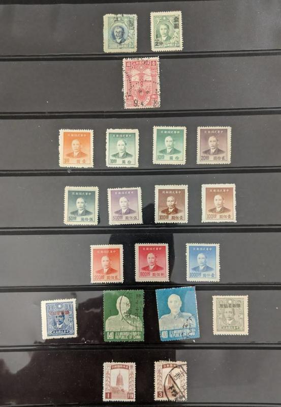 EDW1949SELL : ASIA Includes some China & Japan. Old Time Mint & Used collection.