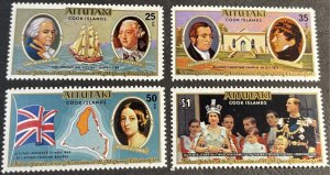 AITUTAKI # 148-151--MINT NEVER/HINGED---COMPLETE SET---1977