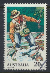 Australia  SG 724   SC# 722  Fishing Angling     1979     Used