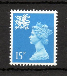 15p WALES REGIONAL UNMOUNTED MINT WITH PHOSPHOR OMITTED Cat £125