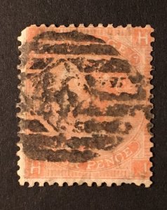 Great Britain Sc. #43 used, plate 7