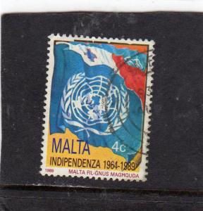 Malta Anniv of Republic used