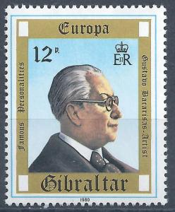 Gibraltar - SC# 391 - MNH - SCV $0.25