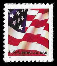 PCBstamps  US #3621 (37c)Flag, perf 11.25x11, MNH, (21)