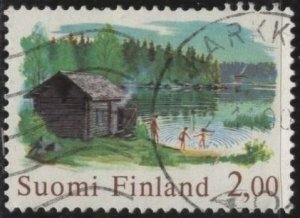 Finland 567 (used) 2m log sauna (1977)