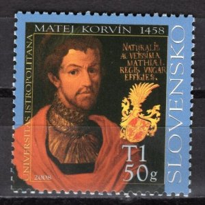 SLOVAKIA -2008 The 550th Anniversary of the Coronation of Matthias Corvi -  M244