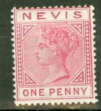 Nevis 23 mint CV $16