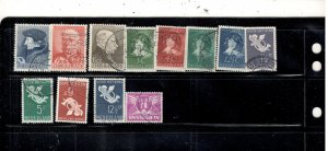 NETHRLANDS COLLECTION ON STOCK SHEET MINT/USED