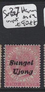 MALAYA  SUNGEI UJONG  (PP0906B)  QV 2C  SG 37  HEAVY OVPT  MOG