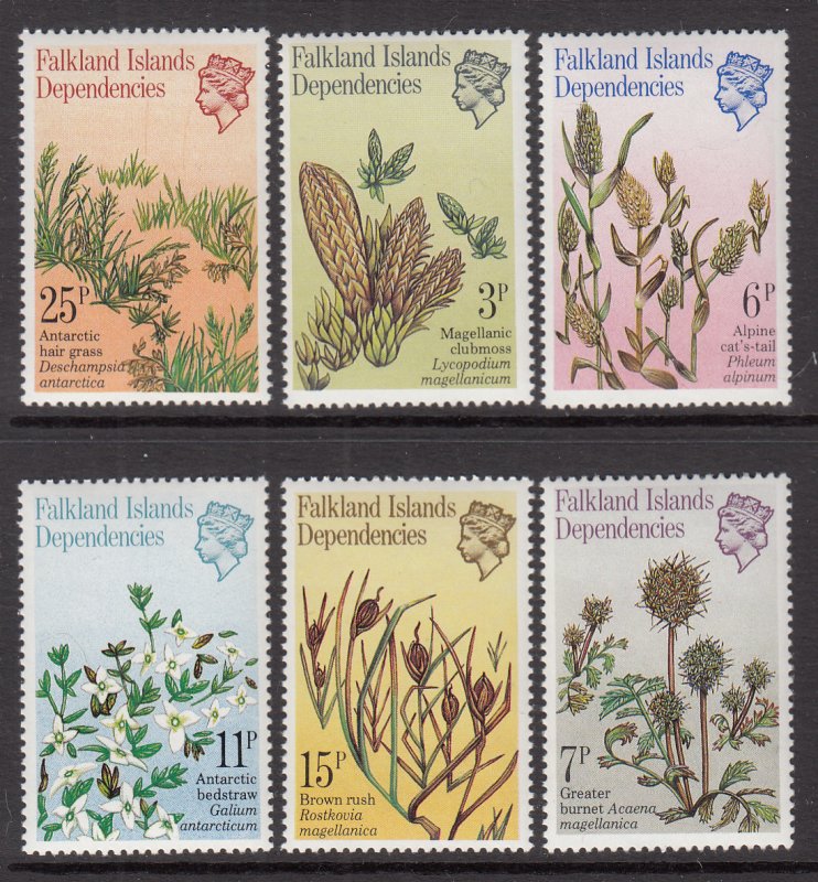 Falkland Island Dependencies 1L53-1L58 MNH VF