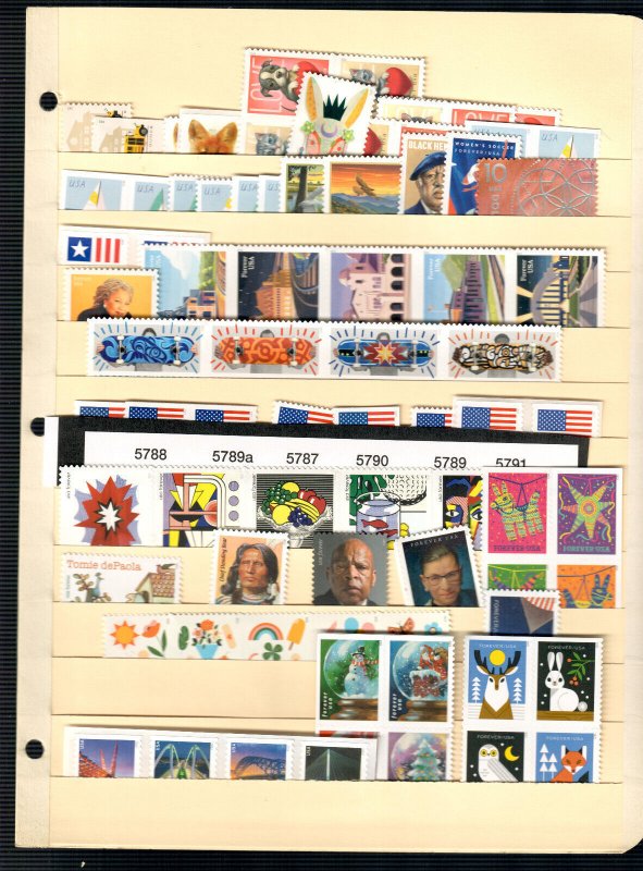 2023 Complete Collection ( ALL 184 Stamps ) MNH Ships NOW TRACKING!!!!