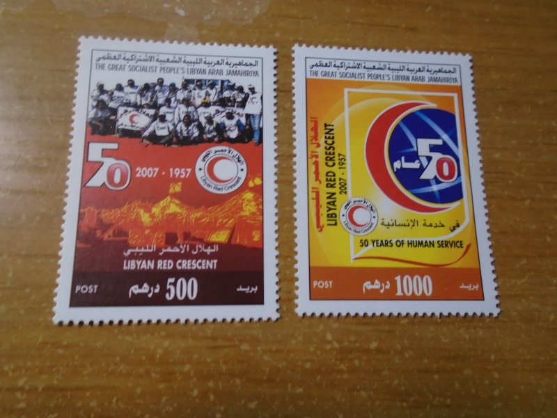 Libya  #  1713-14  MNH