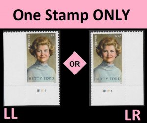 US 5852 Betty Ford F plate single MNH 2024