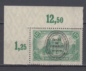 1920 Allenstein Plebiscite Michel 25 MNH