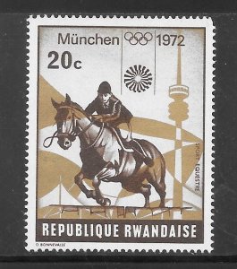 Rwanda #478 MH Single Olympics
