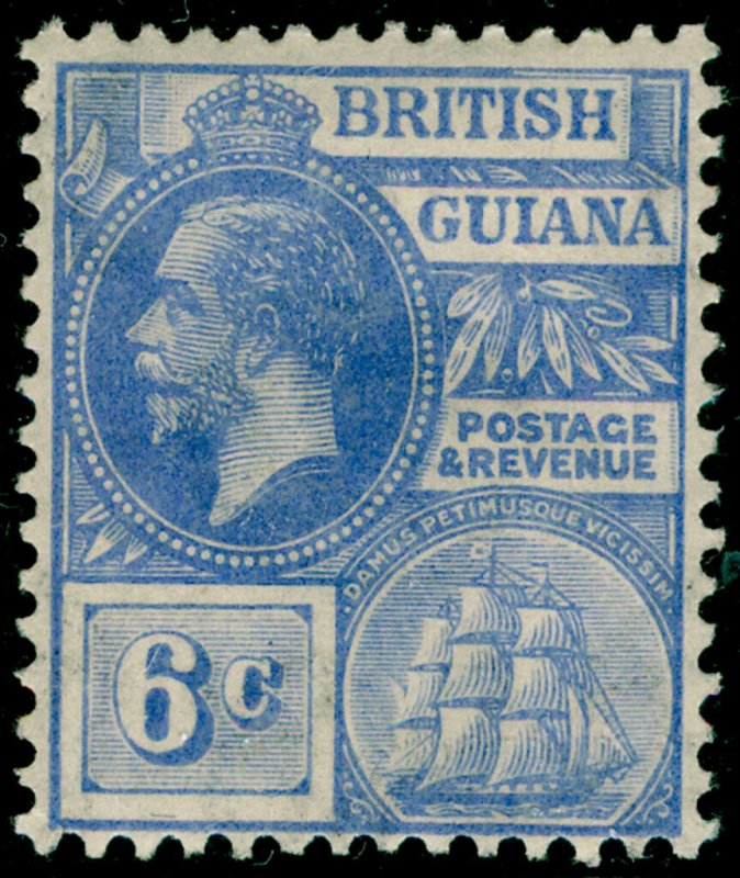 BRITISH GUIANA SG276, 6c brt blue, M MINT.