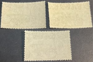 BRUNEI # 76-78--MINT NEVER/HINGED--COMPLETE SET--1949