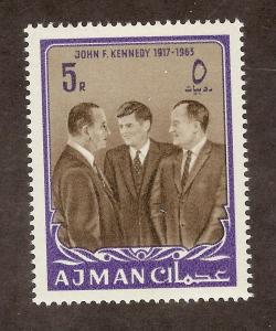 AJMAN SC# 25 VF MNH 1964 5 Rupee