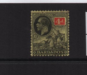 Barbados 1912 Sg176 4d MCA watermark used