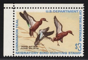 US #RW38 $3 Multicolored Duck Stamp MINT NH SCV $42.5