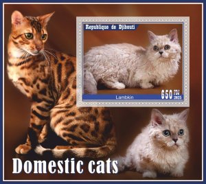 Stamps. Fauna. Cats  year 8 sheets perforated MNH**